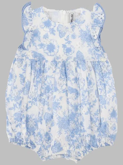 Tartine Et Chocolat Baby Short Romper Jumpsuit In Baby Blue