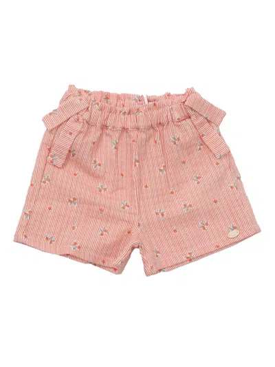 Tartine Et Chocolat Kids' Bermuda In Pink