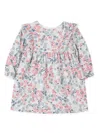 Tartine Et Chocolat Floral-print Dress In Bianco