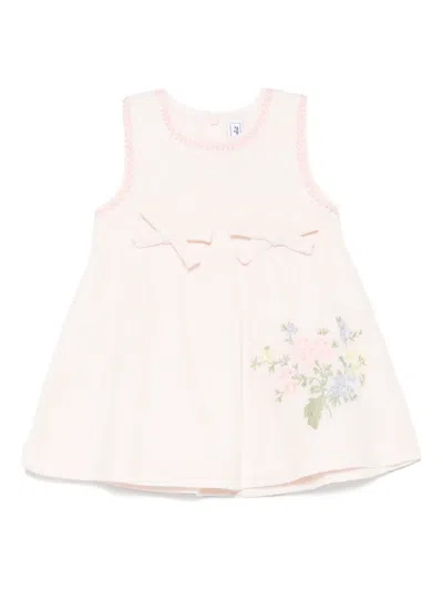 Tartine Et Chocolat Babies' Bow-detail Dress In Pink