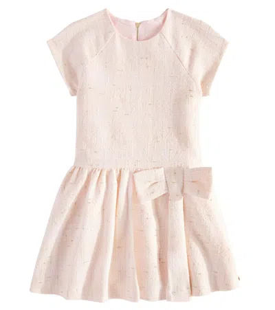 Tartine Et Chocolat Kids' Bow-detail Dress In Pink