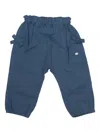 Tartine Et Chocolat Bow-embellished Elastic-waist Trousers In Blue