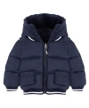 Tartine Et Chocolat Boys' Marine Reversible Puffer Jacket - Baby In Blue