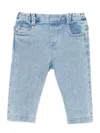 Tartine Et Chocolat Braided-trim Jeans In Blue