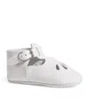 Tartine Et Chocolat Buckled Leather Shoes In White