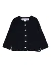 Tartine Et Chocolat Button-up Cardigan In Blue