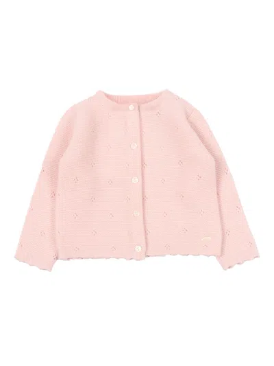 Tartine Et Chocolat Babies' Cardigan In Pink