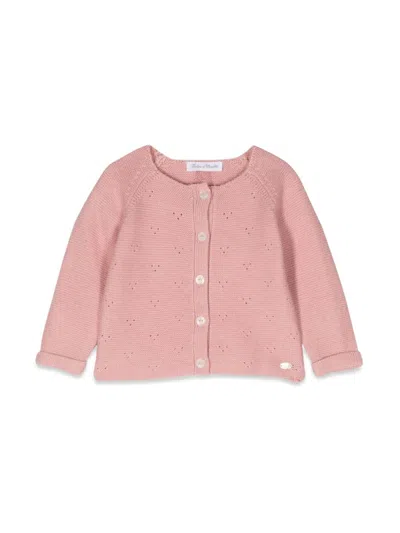 Tartine Et Chocolat Babies' Cardigan In Pink