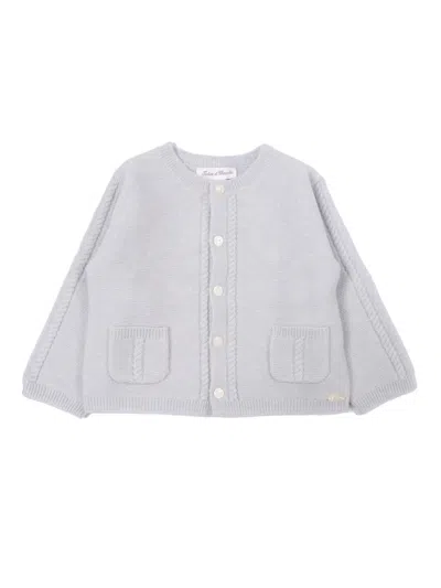 Tartine Et Chocolat Babies' Cardigan In White