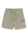 Tartine Et Chocolat Cargo Shorts In Green