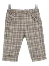 Tartine Et Chocolat Check-pattern Trousers In Multi