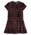 Tartine Et Chocolat Checked Dress In Multicoloured