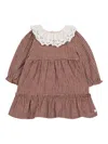 Tartine Et Chocolat Checkered Dress In Red
