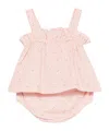 Tartine Et Chocolat Cherry-print Shorts Set In Pink