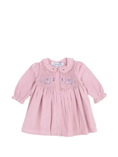 Tartine Et Chocolat Kids' Corduroy Dress In Pink