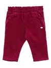 Tartine Et Chocolat Corduroy Pocket Pants In Pink