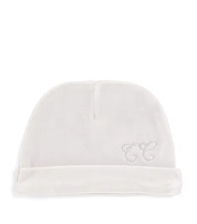 Tartine Et Chocolat Kids' Cotton-blend Beanie In White