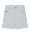Tartine Et Chocolat Cotton-blend Chino Shorts In Green