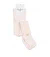 Tartine Et Chocolat Cotton-blend Embellished Tights In Pink