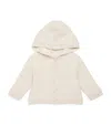 Tartine Et Chocolat Cotton-blend Knitted Coat In Ivory
