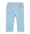 Tartine Et Chocolat Cotton-blend Needlecord Trousers In Blue