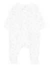 Tartine Et Chocolat Cotton Blend Romper In White
