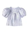 Tartine Et Chocolat Cotton-blend Top In Blue