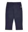 Tartine Et Chocolat Cotton-blend Trousers In Blue