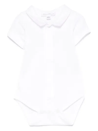 Tartine Et Chocolat Babies' Cotton Body In White