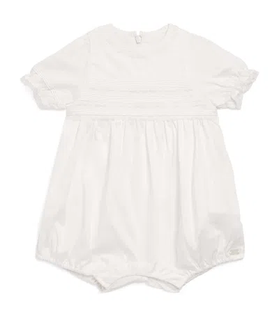 Tartine Et Chocolat Kids' Cotton Bodysuit In Neutral