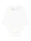Tartine Et Chocolat Cotton Bodysuit In White