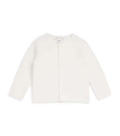 Tartine Et Chocolat Kids' Cotton Cardigan In Neutral