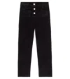 Tartine Et Chocolat Cotton Corduroy Pants In Black