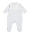 Tartine Et Chocolat Cotton Embroidered All-in-one In Gray