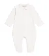 Tartine Et Chocolat Cotton Embroidered All-in-one In White