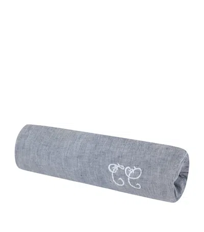 Tartine Et Chocolat Cotton Fitted Sheet In Gray