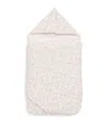 Tartine Et Chocolat Cotton Floral-print Sleeping Nest In White