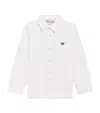 Tartine Et Chocolat Cotton Logo-embroidered Shirt In White