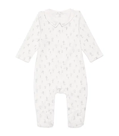 Tartine Et Chocolat Kids' Cotton Printed All-in-one In White