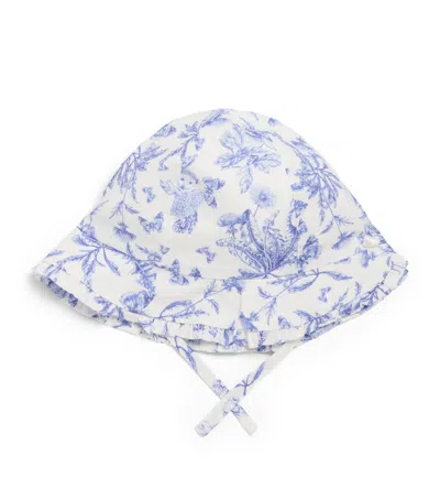 Tartine Et Chocolat Kids'  Cotton Printed Bucket Hat In Multi