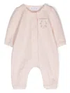 Tartine Et Chocolat Cotton Romper In Pink