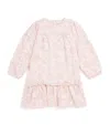Tartine Et Chocolat Cotton Toile De Jouy Tiered Dress In Pink