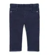 Tartine Et Chocolat Cotton-wool Slim Jeans In Blue