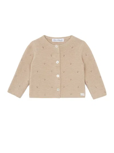 Tartine Et Chocolat Cozy Mini Unisex Sweatshirt For Baby In Brown