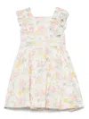 Tartine Et Chocolat Delicate Flowery-print Dress In White