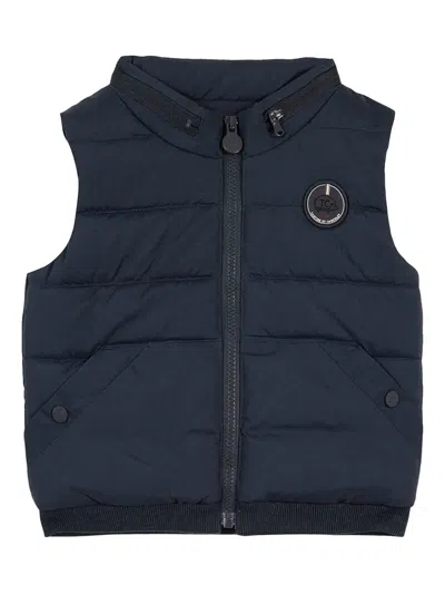 Tartine Et Chocolat Kids' Doudoune Gilet In Blue