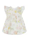 Tartine Et Chocolat Floral-print Dress In White
