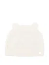 Tartine Et Chocolat Ear-embellished Beanie In White