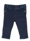 Tartine Et Chocolat Elastic-waistband Jeans In Blue
