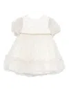 Tartine Et Chocolat Embellished Tiered Dress In White